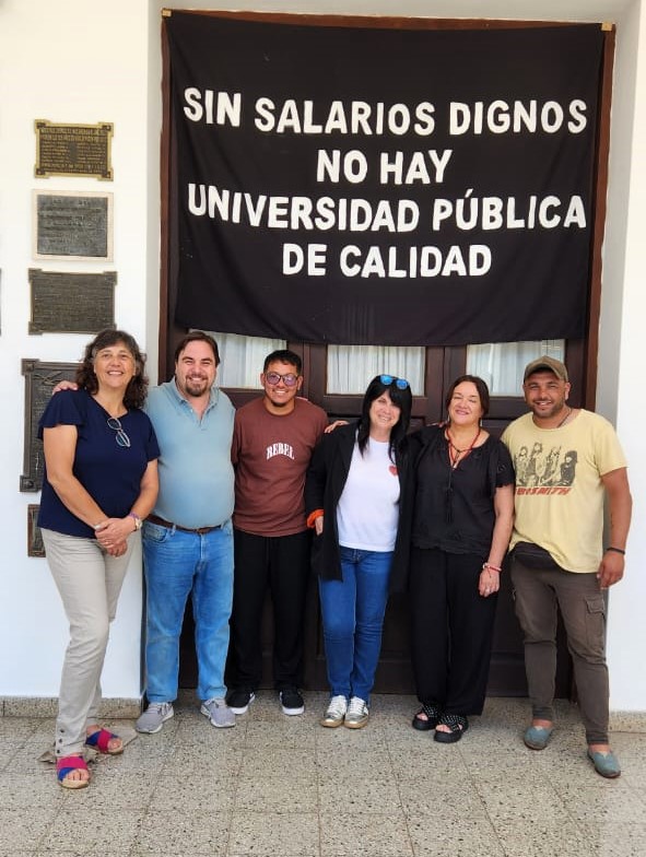 Lee más sobre el artículo Representantes de APUR visitaron el predio de la UNR en Casilda