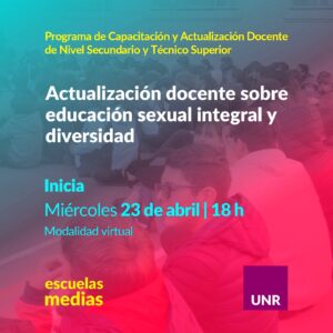 Lee más sobre el artículo Curso de actualización docente: ESI y Diversidad