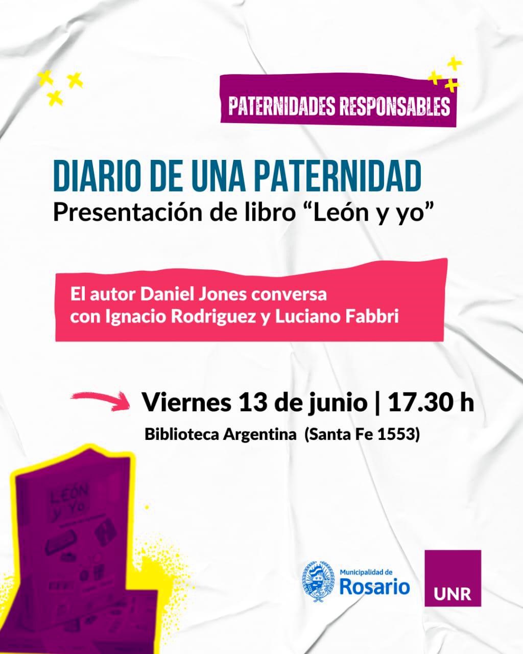 Lee más sobre el artículo Diario de una paternidad. Presentación del libro: “León y yo”