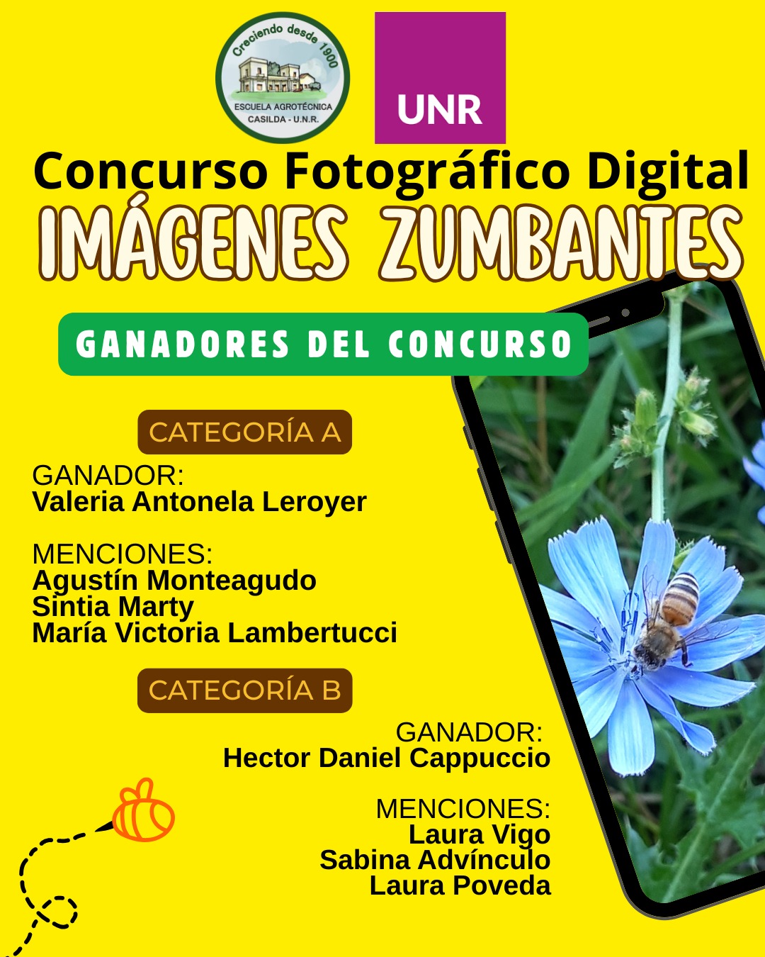Lee más sobre el artículo Ganadores del concurso fotográfico digital “Imágenes Zumbantes”.