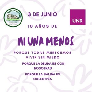 Lee más sobre el artículo A 10 años de “NI UNA MENOS”.