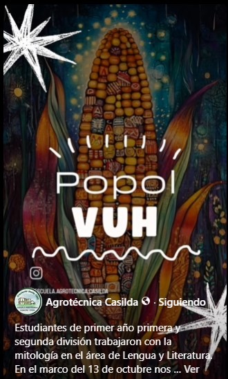 Lee más sobre el artículo Estudiantes trabajaron con la mitología en el área de Lengua y Literatura.