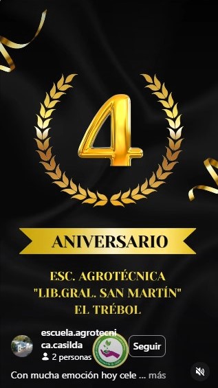 Lee más sobre el artículo 4to Aniversario de la Extensión Áulica de El Trébol