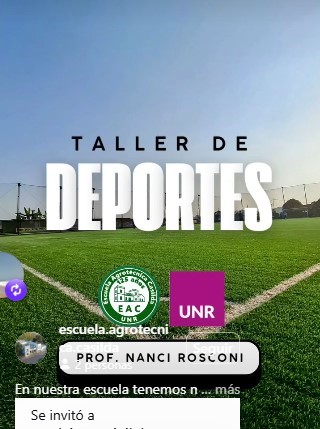 Lee más sobre el artículo Taller de Deportes en la Agro.