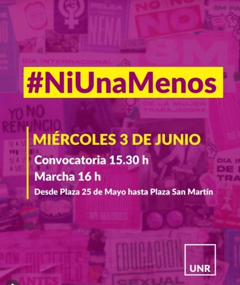 Lee más sobre el artículo La UNR se une a la Marcha Ni Una Menos