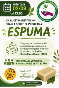Lee más sobre el artículo Charla sobre el Programa Espuma.