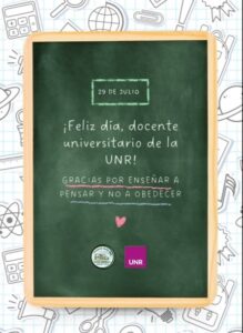Lee más sobre el artículo 29 de julio – Día del Docente Universitario.