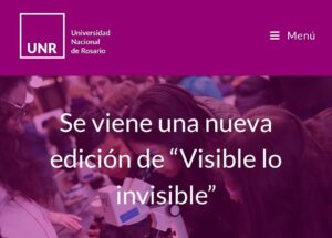 Lee más sobre el artículo La Agro en la feria de arte, ciencias y tecnología “Visible lo invisible” de la UNR