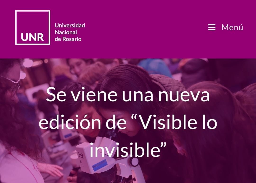 Lee más sobre el artículo La Agro en la feria de arte, ciencias y tecnología “Visible lo invisible” de la UNR
