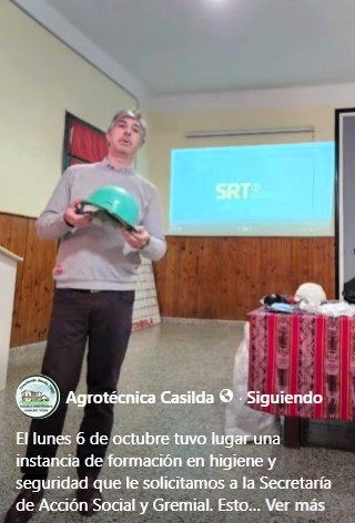Lee más sobre el artículo Capacitación en Higiene y Seguridad.