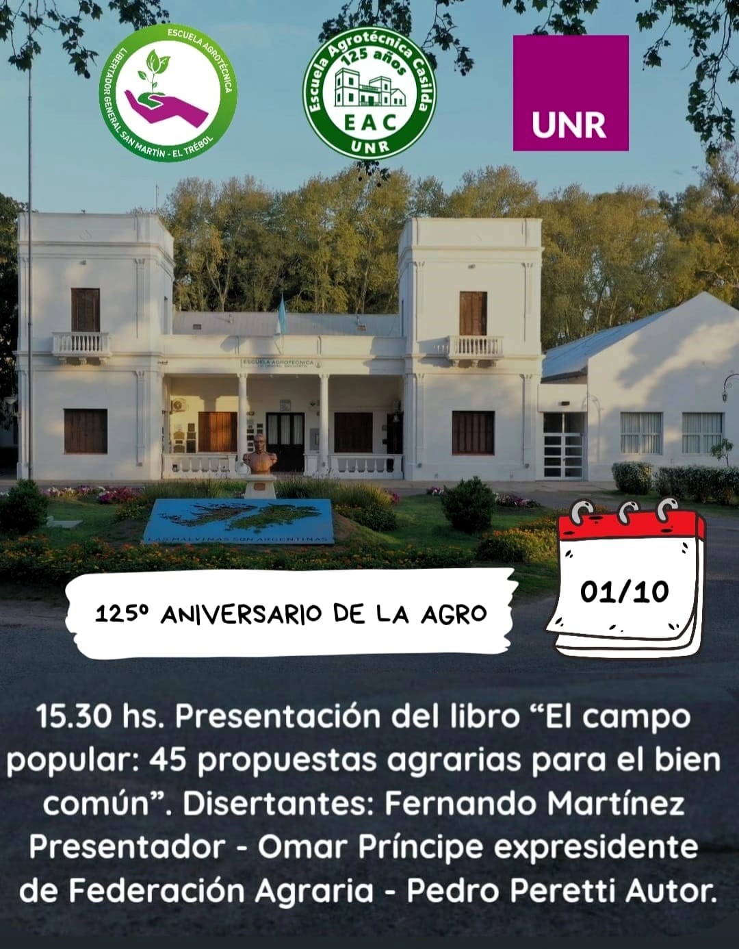 Lee más sobre el artículo Presentación libro: “El campo popular: 45 propuestas agrarias para el bien común”