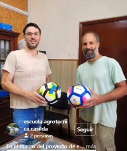 Lee más sobre el artículo Nuevas pelotas de fútbol para el proyecto: “El fútbol como trama social”.