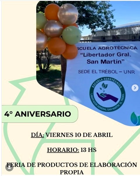 Lee más sobre el artículo El 10 de abril celebramos los 4 años de nuestra sede con una Gran Feria.