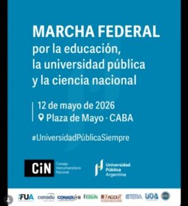 Lee más sobre el artículo Marcha Federal por la Educación, la Universidad Pública y la Ciencia Nacional.