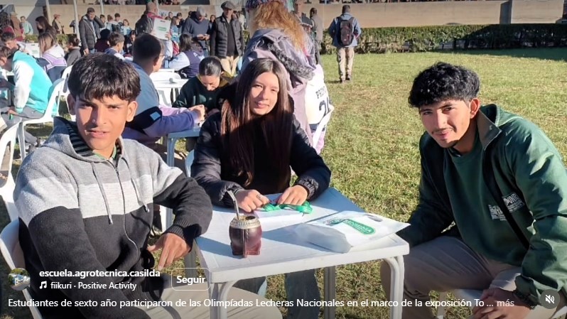 Lee más sobre el artículo Estudiantes de 6to año en las Olimpíadas Lecheras Nacionales.