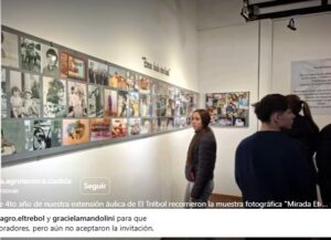 Lee más sobre el artículo Estudiantes de 4to año en la muestra fotográfica “Mirada Eterna”
