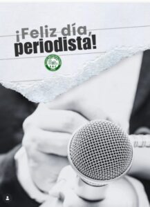 Lee más sobre el artículo Feliz día del Periodista.
