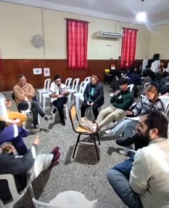 Lee más sobre el artículo Reunión vinculada al Proyecto Solidario de Intervención Sociocomunitaria