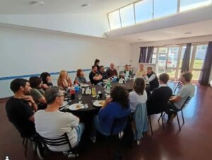 Lee más sobre el artículo Almuerzo de trabajo en Banco Credicoop Casilda.