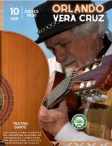 Lee más sobre el artículo Presentación de Orlando Vera Cruz en el Encuentro de Estudiantes.